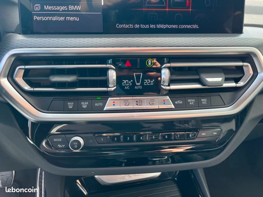 BMW X3 (G01) XDRIVE 20DA 190 MHEV Ph.2 M SPORT GPS Camera Hayon EL.1ère Main (image 25)