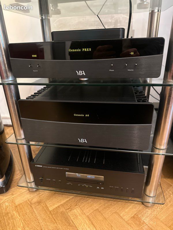 Pré ampli et ampli YBA Genesis diapason d’or (image 1)