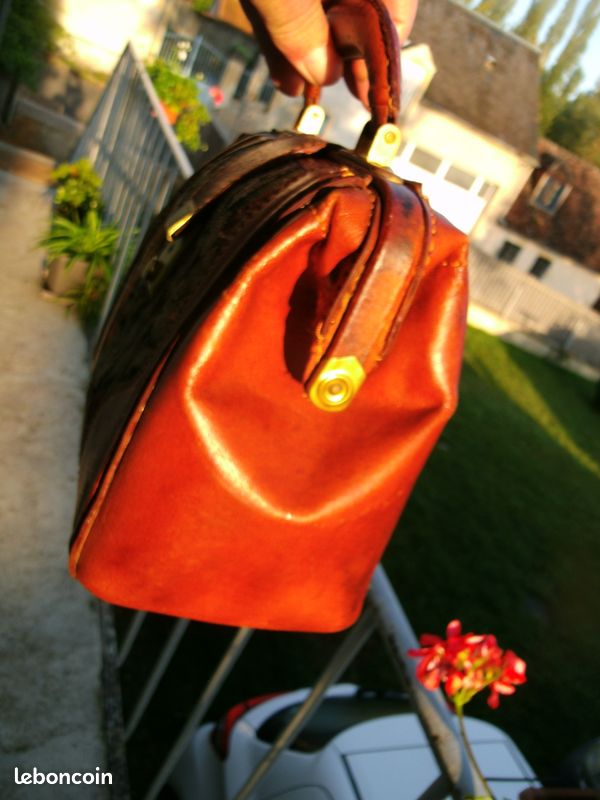 Sac a main gladstore en cuir et tapisserie (image 3)