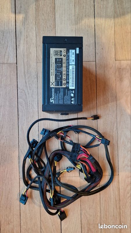 Alimentation modulaire seasonic 560w 80+ gold (image 1)