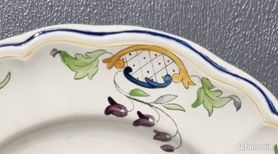 Assiette manufacture de Longchamp (image 4)