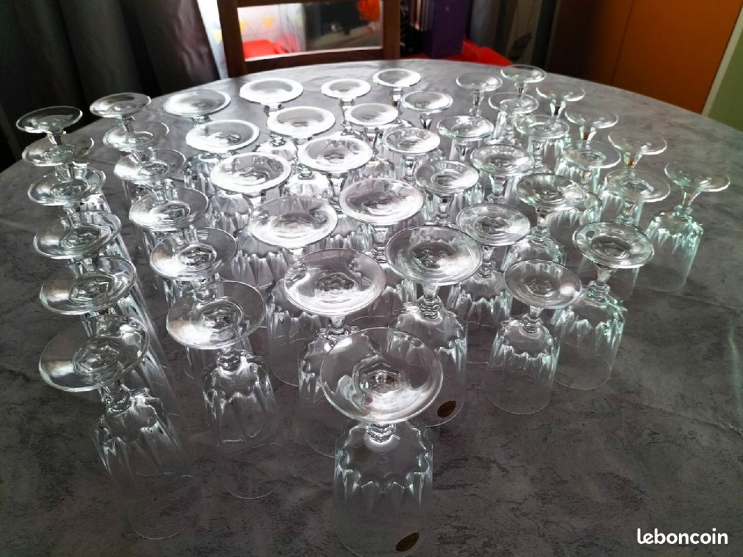 Verres Cristal d'Arques (image 1)