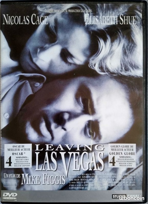LEAVING Las VEGAS - Nicolas CAGE - film en DVD (image 1)