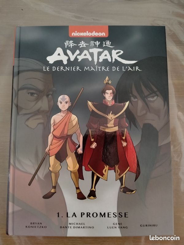 Lot de 4 livre Avartar le dernier maître de l'air (image 1)
