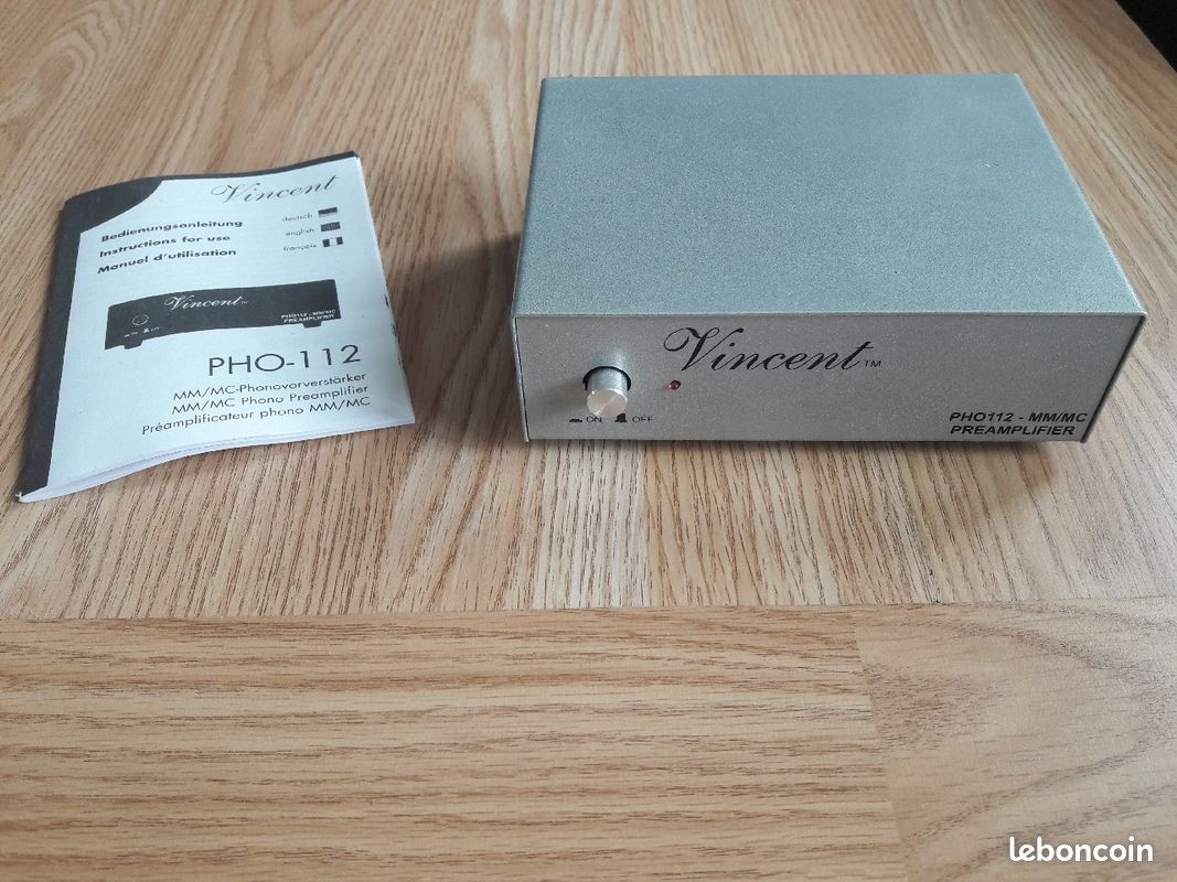 Préamplificateur Vincent PHO-112 (image 1)