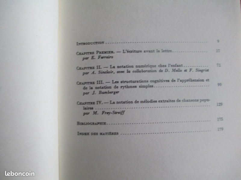 LA PRODUCTION de NOTATIONS CHEZ LE JEUNE ENFANT - (image 3)