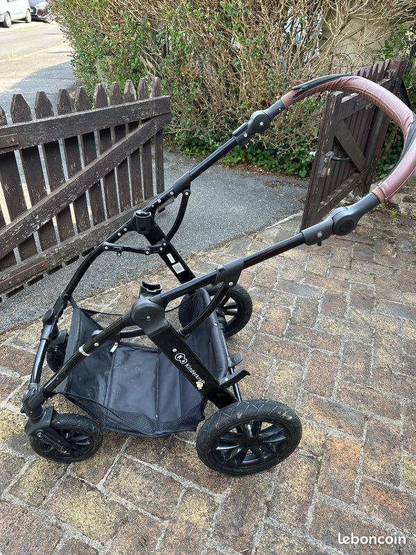 Poussette combinée 3 en 1 Kinderkraft MOOV – Bleu marine (image 5)