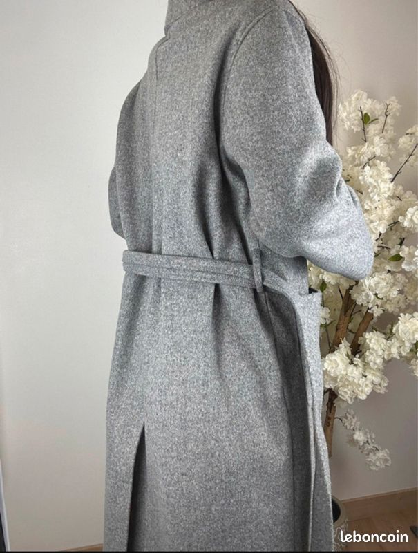 Coat Manteau Oversize Gris Femme Manteau Oversize Long Manteau