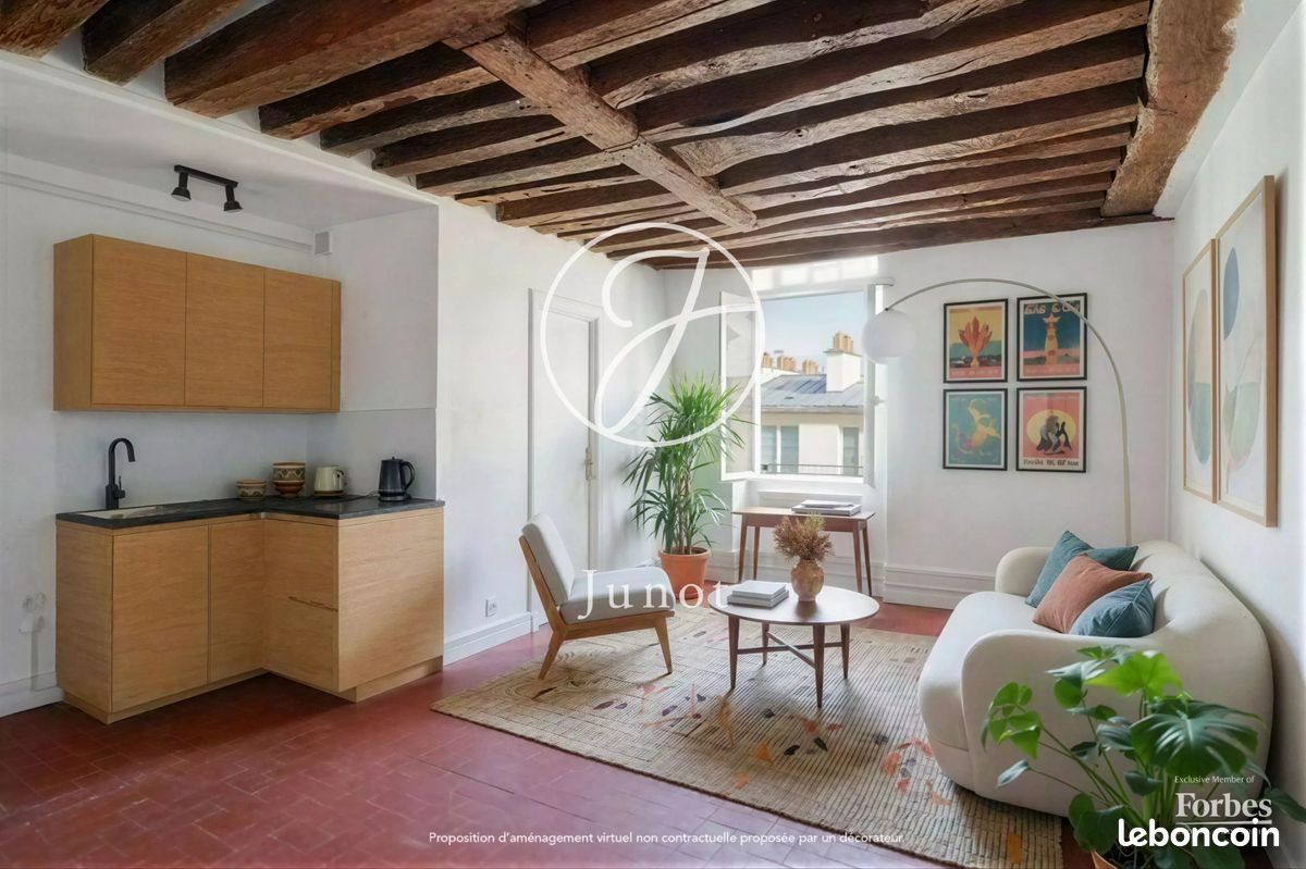 Appartement 1 pièce 29 m² · à Paris · 29 m² · 385 000 €