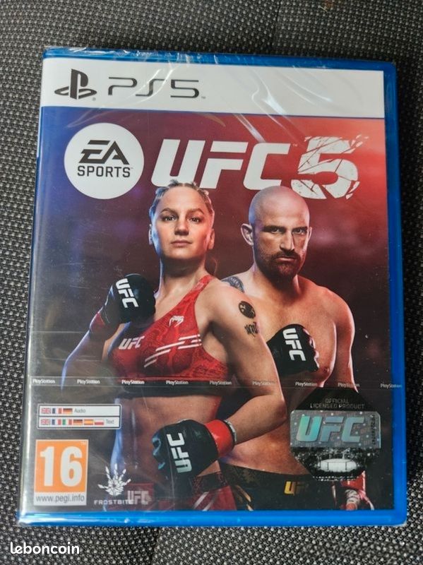 Jeu ps5 NEUF ufc 5 (image 1)