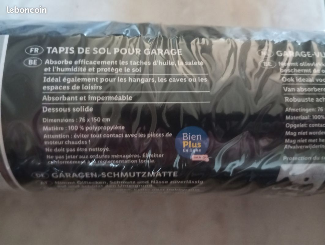Tapis de garage protection sol (image 2)