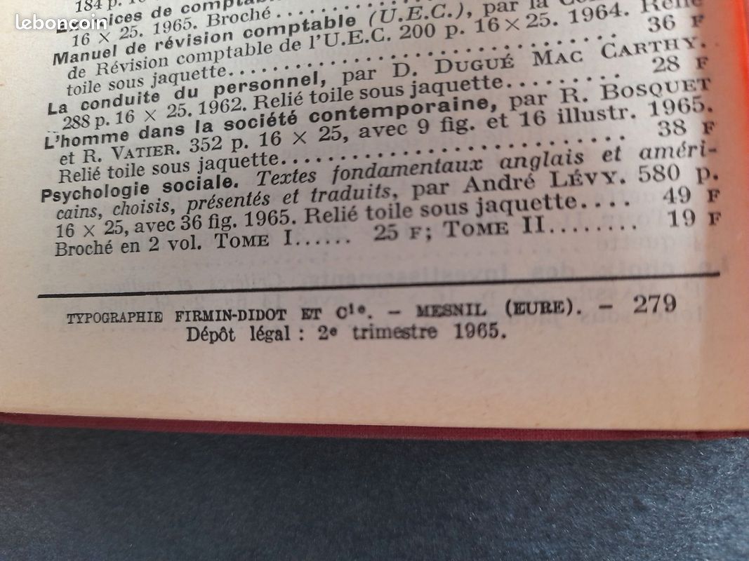 Livres Aide mémoire Dunod Mathématiques Générales en deux tomes (image 7)
