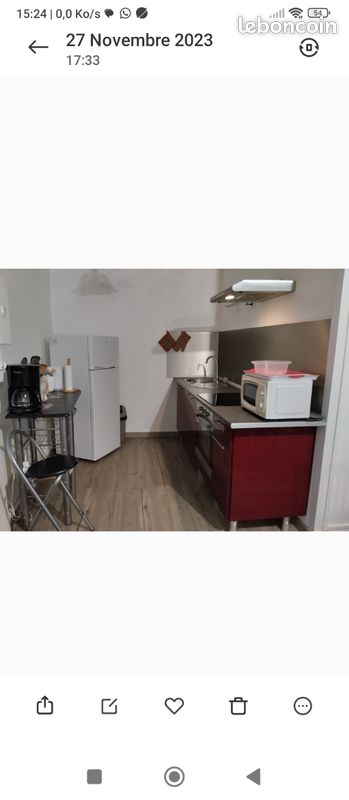 Appartement 2 pièces 65 m² · à Jonzac · 65 m² · 599 €/mois