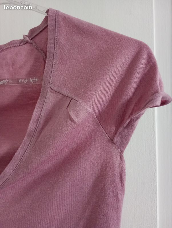 Tshirt violet PETIT BATEAU (image 9)