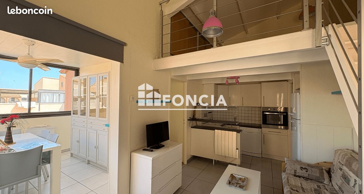 Appartement 2 pièces 39 m² · à Leucate · 39 m² · 570 €/mois