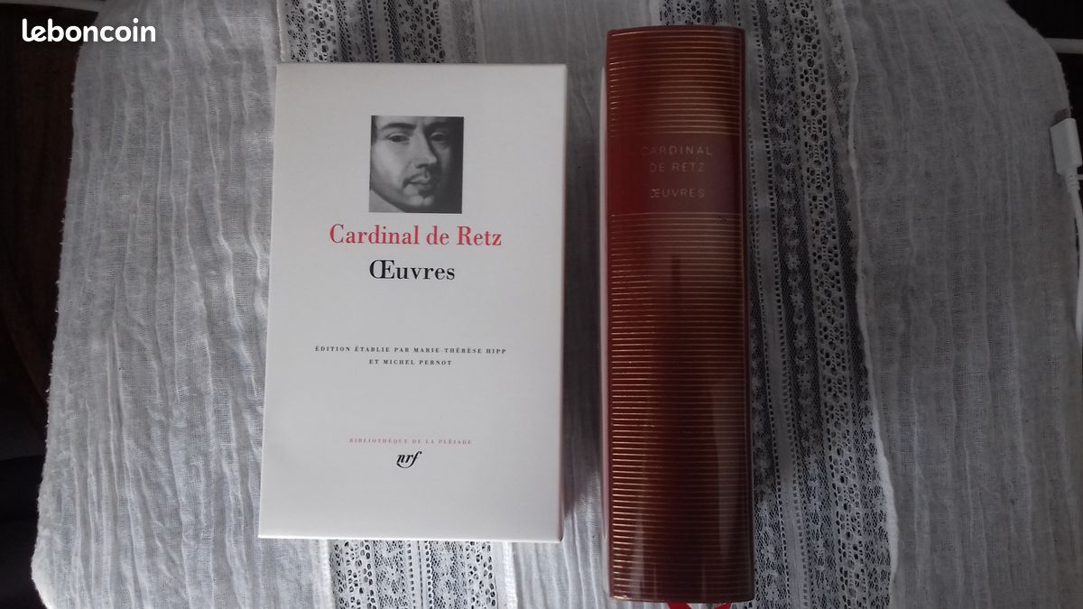 CARDINAL DE RETZ OEUVRES Editions Gallimard Collection : Bibliothèque de la Pléiade (image 1)