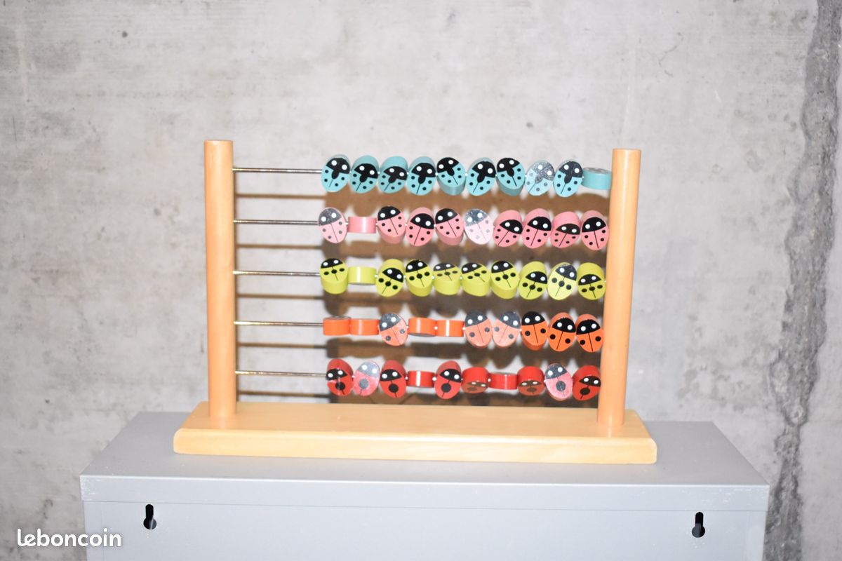 Jouet en bois éducatif pour enfants Couleur Cognitive (image 1)