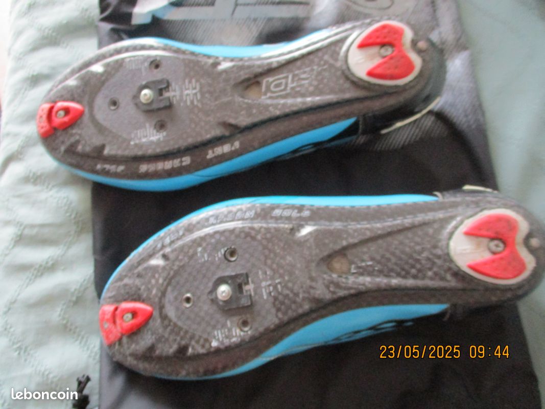 Chaussure Velo route Sidi Shot Bleue T43 (image 2)