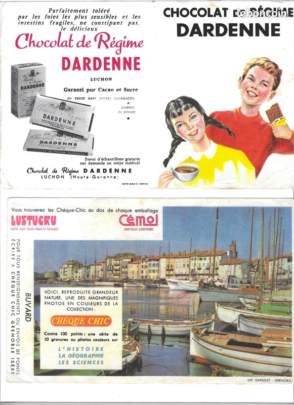 Lot 4 Dépliants Publicitaires Hardy's Reflections - Pêche - Vintage 1930