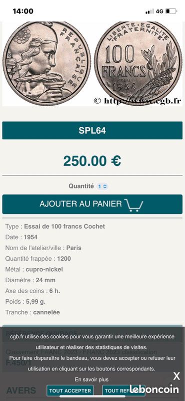 Pièce de collection (image 1)
