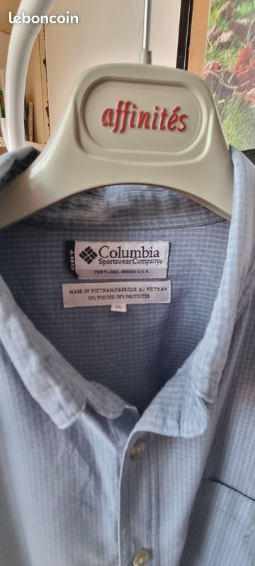 Chemise randonnée columbia au meilleur prix