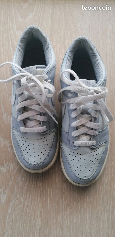 Nike Dunk Low grises, T37,5 (image 1)