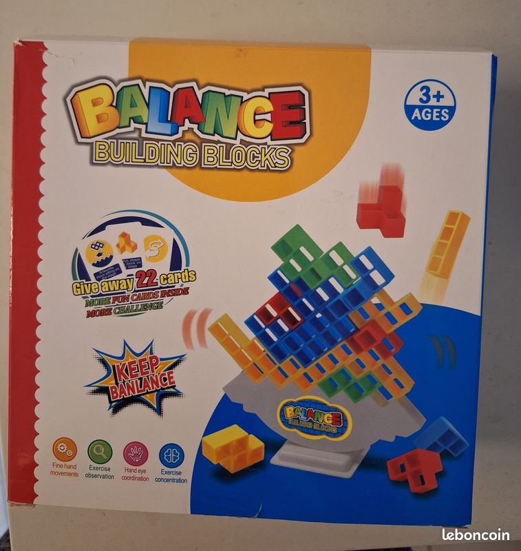 Balance building blocks jeu de société (image 1)