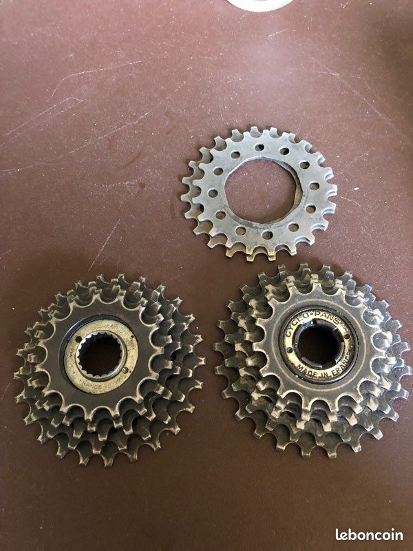 Roue libre 3v 16-19-22 bronze pour Vélo universel - Pièce Roues libres