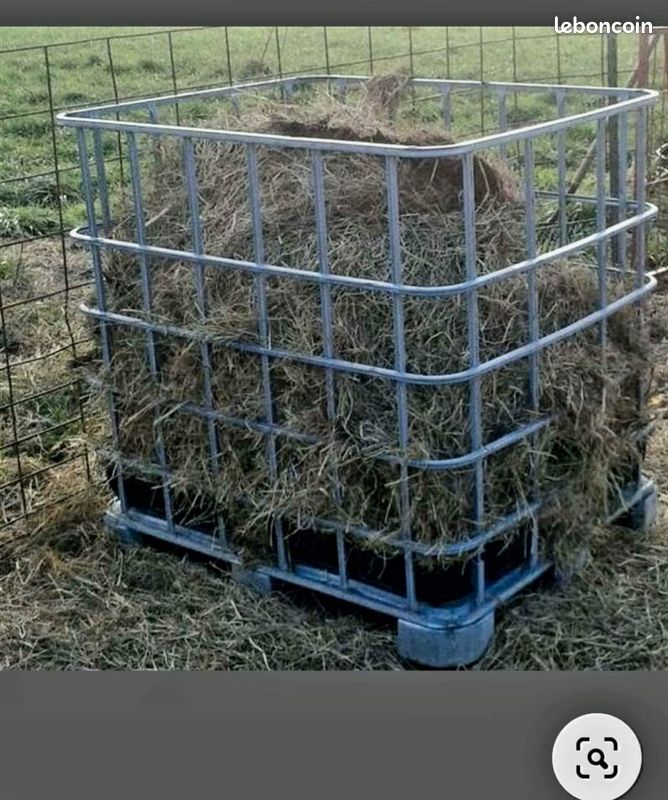 Cadre métallique récupérateur d'eau cuve 1000l (image 6)