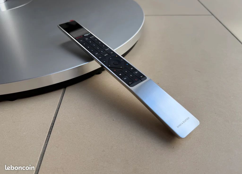 Cache Enceinte Argenté Bang & Olufsen Pour Beovision Eclipse 65