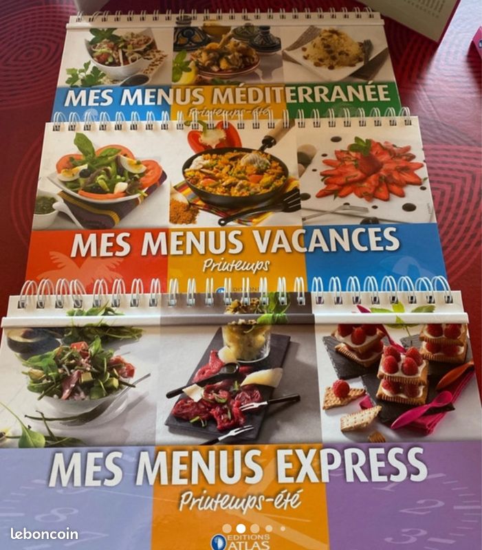 Lot de 13 livres de cuisine fiches ( chevalet ) Hachette excellent état (image 1)