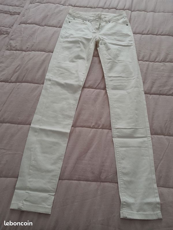 Pantalon LPB blanc S (image 1)