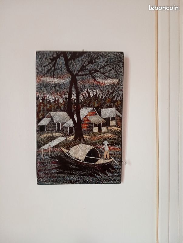 2 beaux tableaux en bois, vendus en lot (image 2)