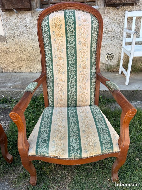 Fauteuils voltaires à rénover (image 3)