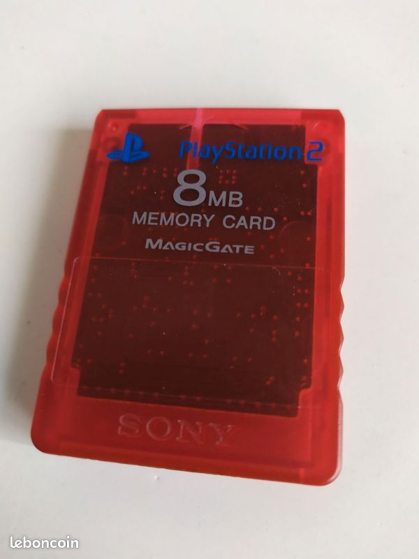Carte Memoire Ps1 Off Transparente (crystal) (etat Moyen) (occasion