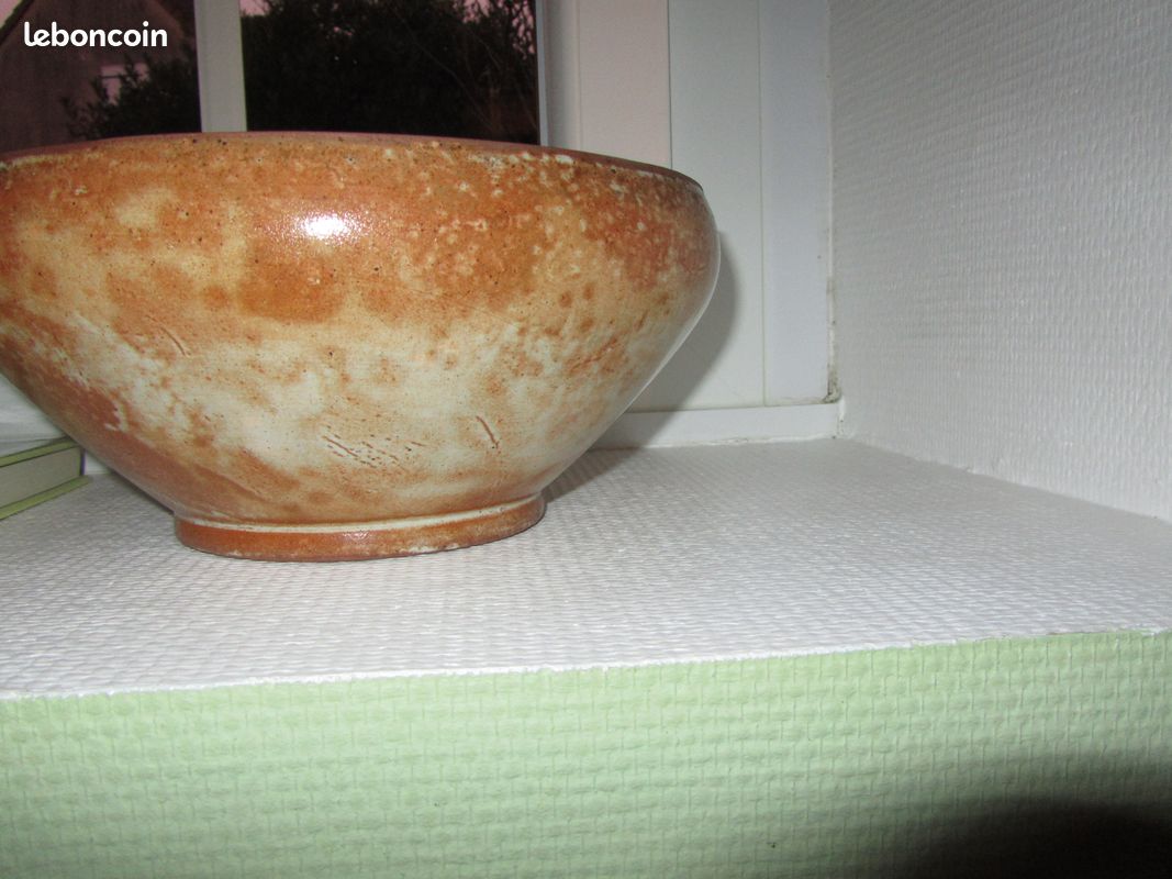 Saladier grès émaillé artisanal (image 3)