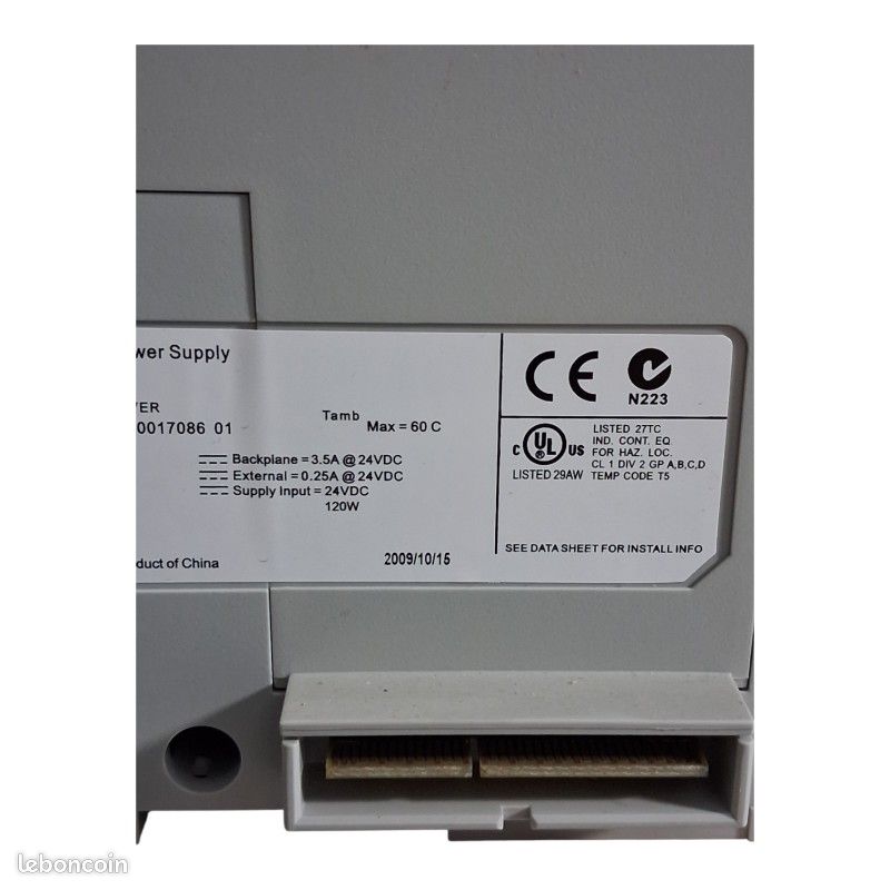 ALLEN-BRADLEY 1768-PB3 Module d'alimentation électrique courant continu Série A (image 8)