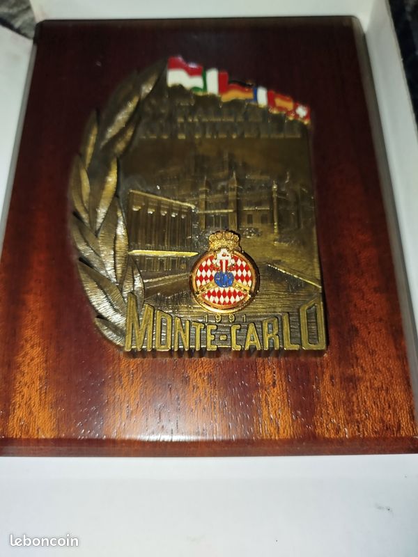 Badge Officiel – 63ème Rallye Monte-Carlo 1995 – ACM Monaco
