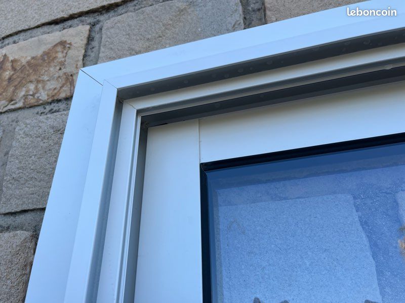 Fenêtre : Coulissant alu 2 vantaux 120 cm 1200mm 2 rails (image 5)