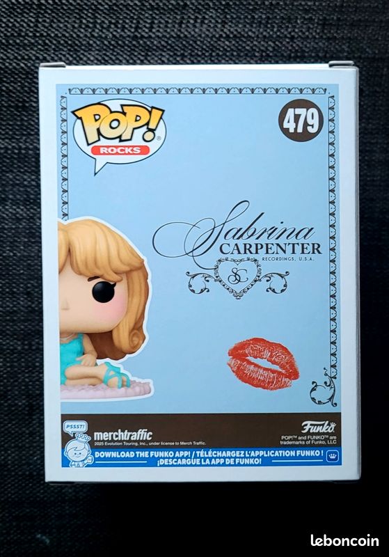 Figurine Funko Pop Musique Rocks SABRINA CARPENTER #479 (image 2)