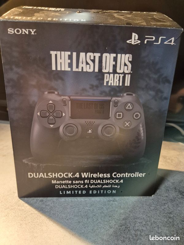 Manette PlayStation 4 Sony Dualshock 4 The Last Of Us Part II Limited Edition reconditionné