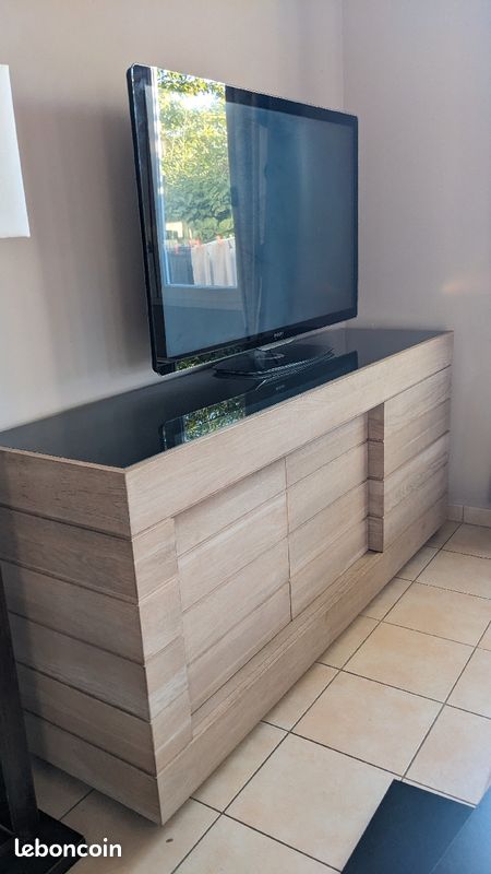 Table chêne massif moderne (image 6)