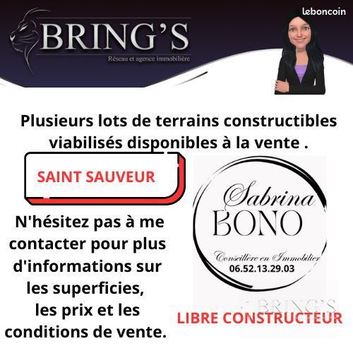 Terrain 541 m² · à Saint-Sauveur · 541 m² · 99 500 €