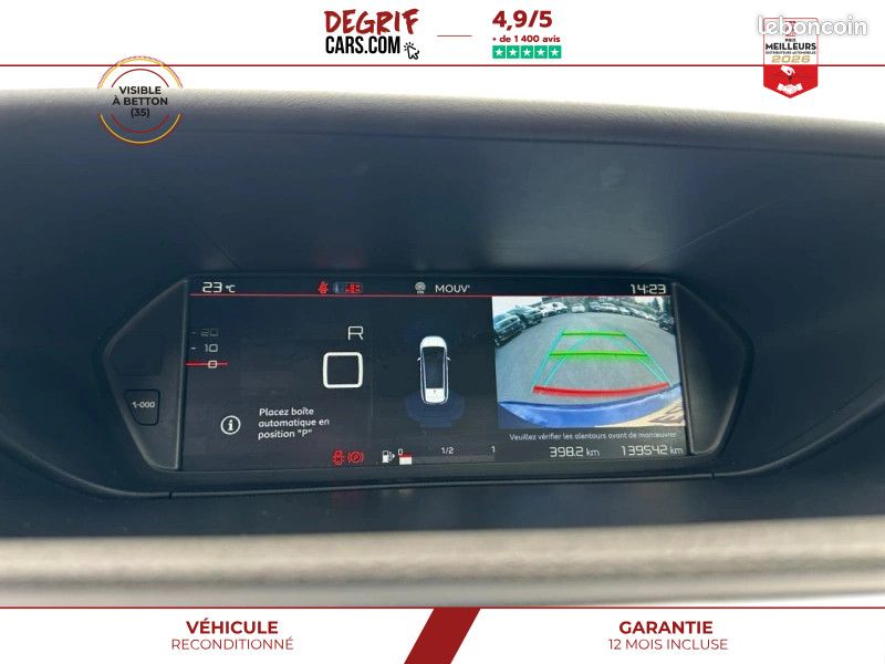 Citroën c4 spacetourer Grand 1.6 BlueHDi 120 EAT6 Shine 7 Places + GARANTIE 12 MOIS (image 34)