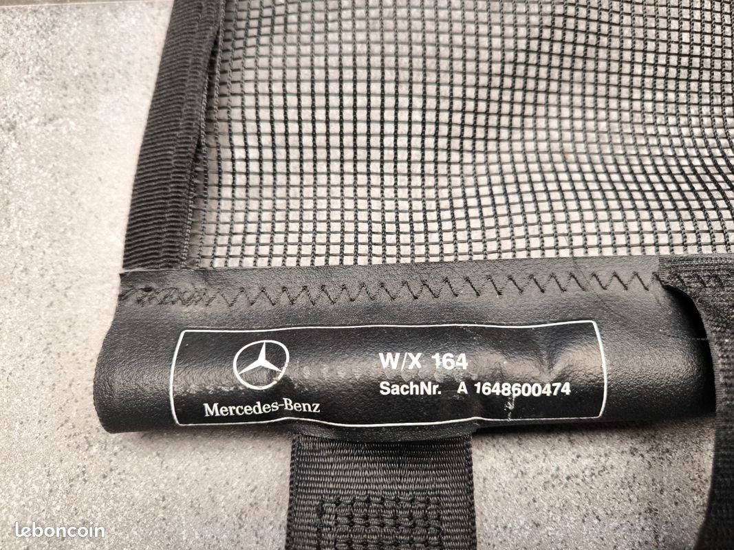 Filet De Coffre Compatible Avec Mercedes CLA II (X118) Break : à Partir De 2019, Filet à Bagages Filet De Coffre élastique Organisateur & Sécurité Filet De Rangement Sac Avec