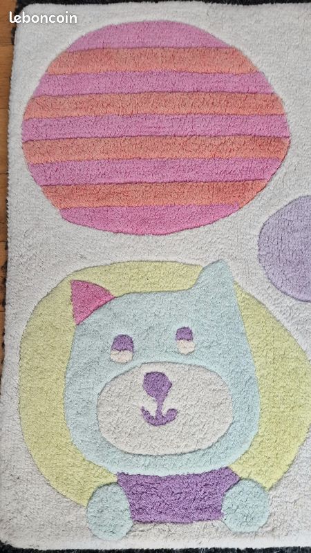 Tapis de sol en laine - Jolis pas Beaux - Moulin roty chambre enfant (image 2)