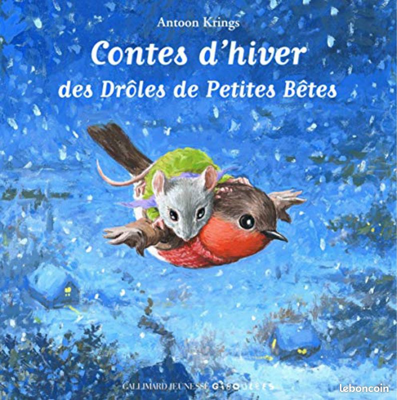 Livre Contes d’hiver des drôles de petites bêtes (image 1)
