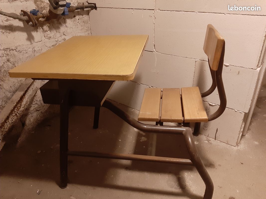 Bureau écolier vintage (image 1)
