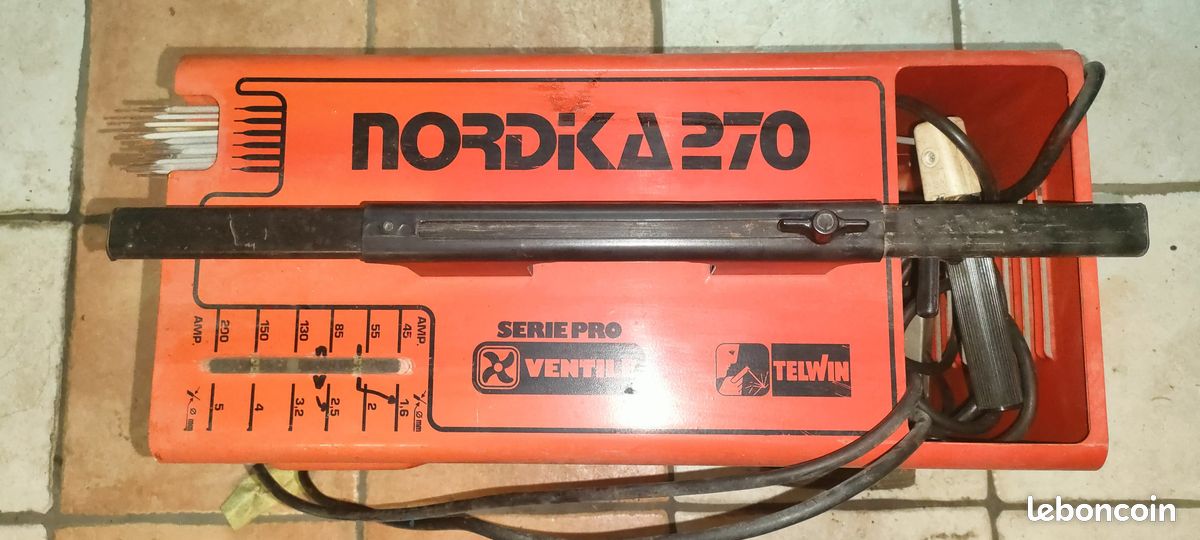 POSTE A SOUDER TELWIN NORDIKA 270 --220/380v (image 2)