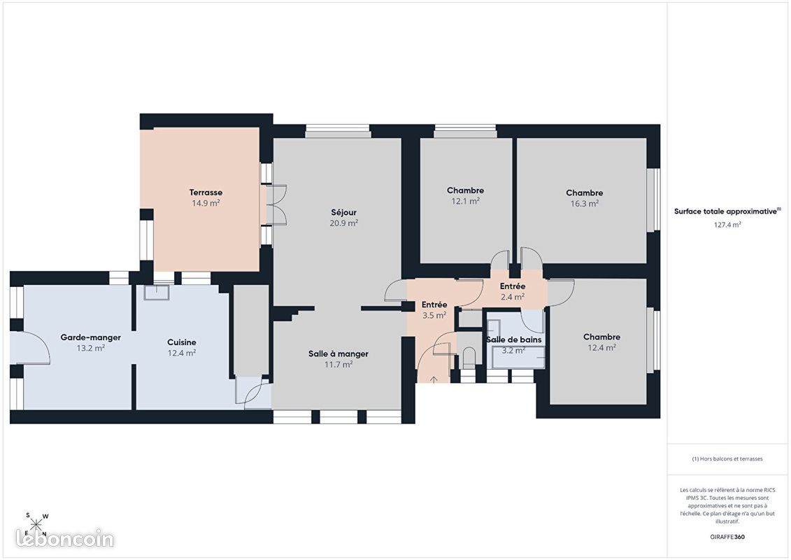 Maison 5 pièces 113 m² (image 13)